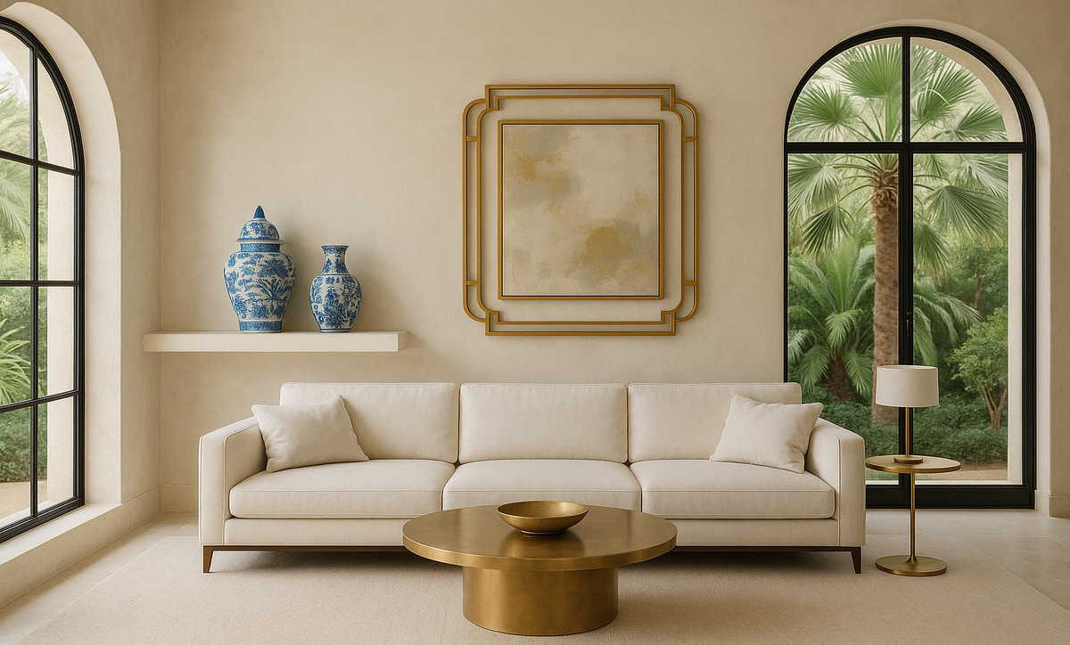 interior design antique modern